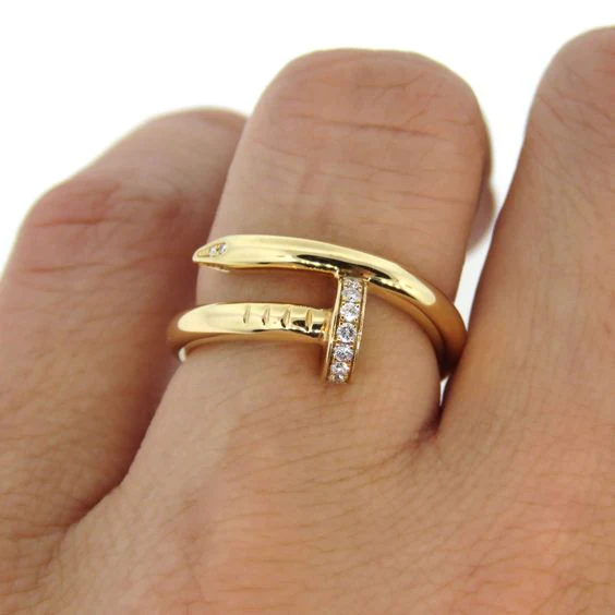 DELUXE GOLD NAIL RING - Image 3