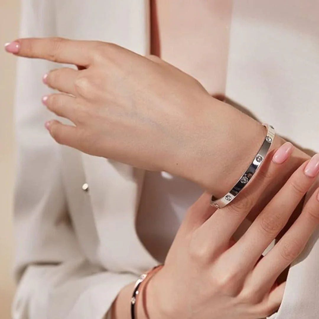ETERNITY LINK BRACELET ZIRCONS - Image 5