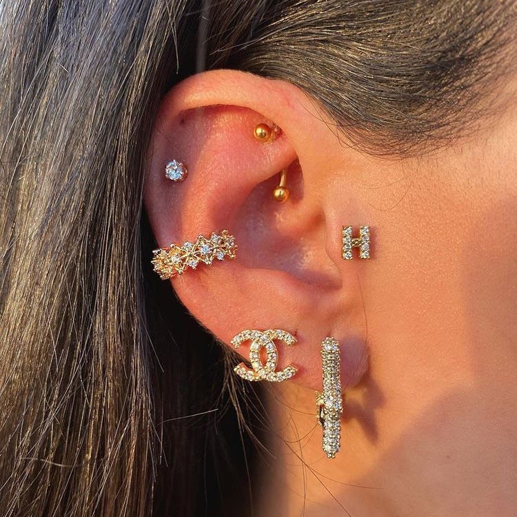 EXCLUSIVE | Leni Earrings Gold - Image 2