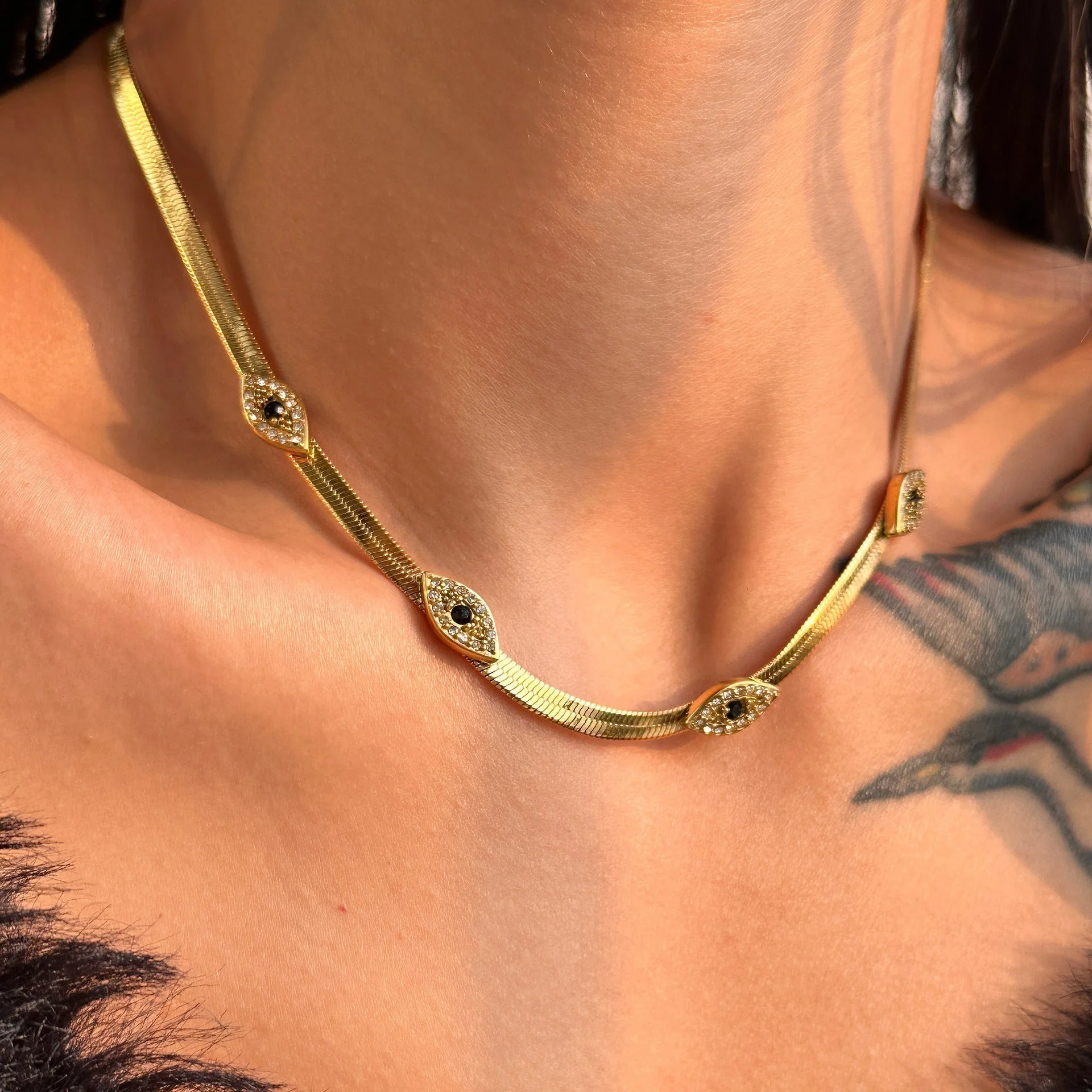 Faunne Gold Necklace - Image 4