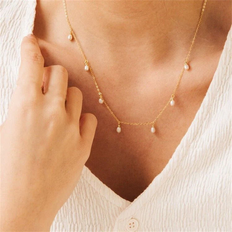 Freeda Freshwater Pearl Necklace - Image 4