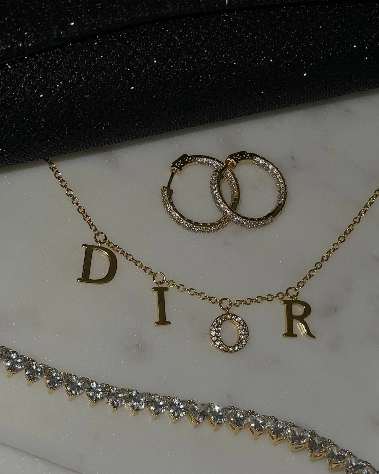 Gold CD Necklace - Image 3