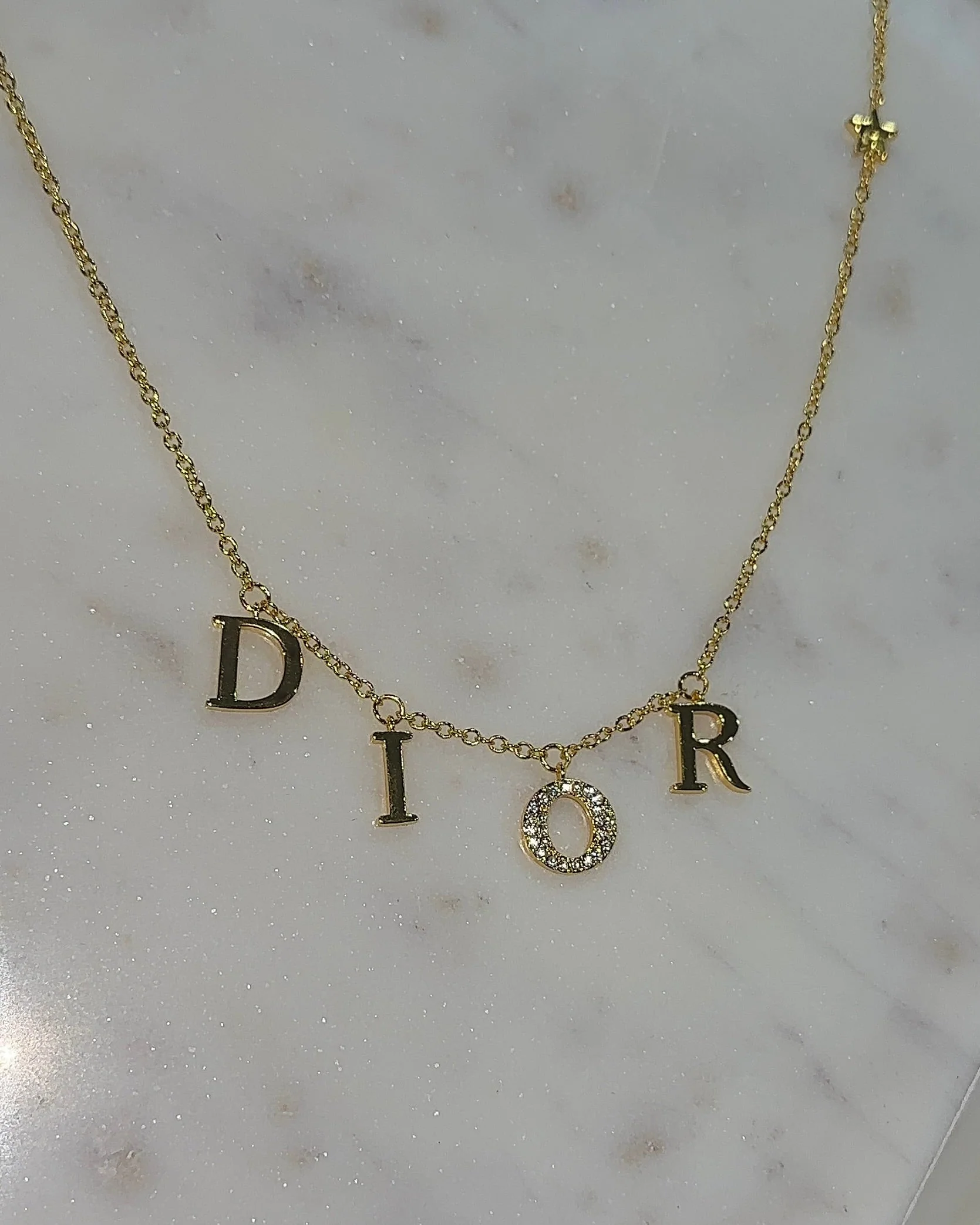 Gold CD Necklace - Image 4