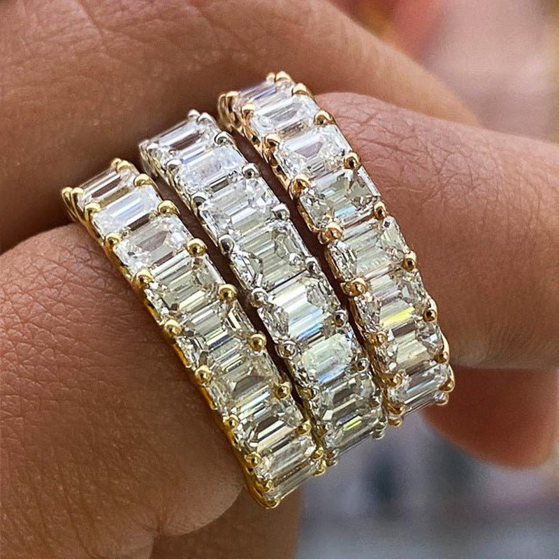 CUBIC RING IN GOLD - Image 2