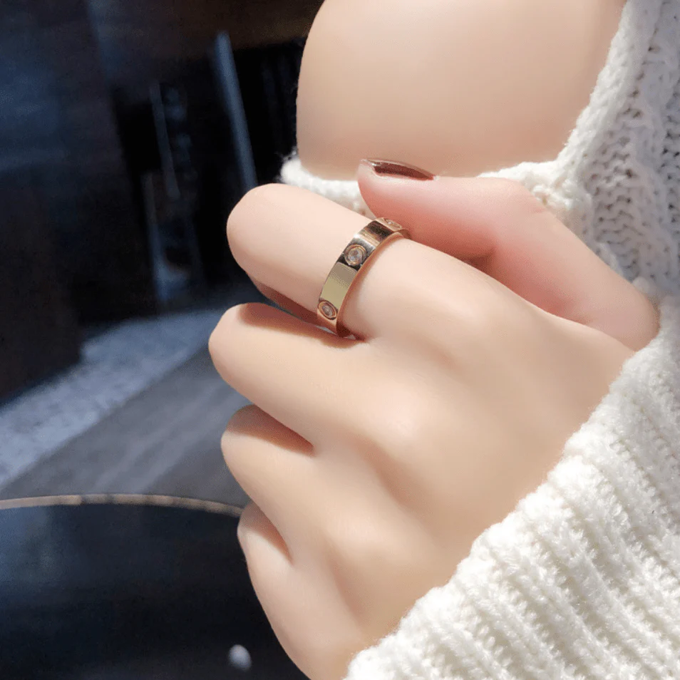 ETERNITY RING IN GOLD - Image 2