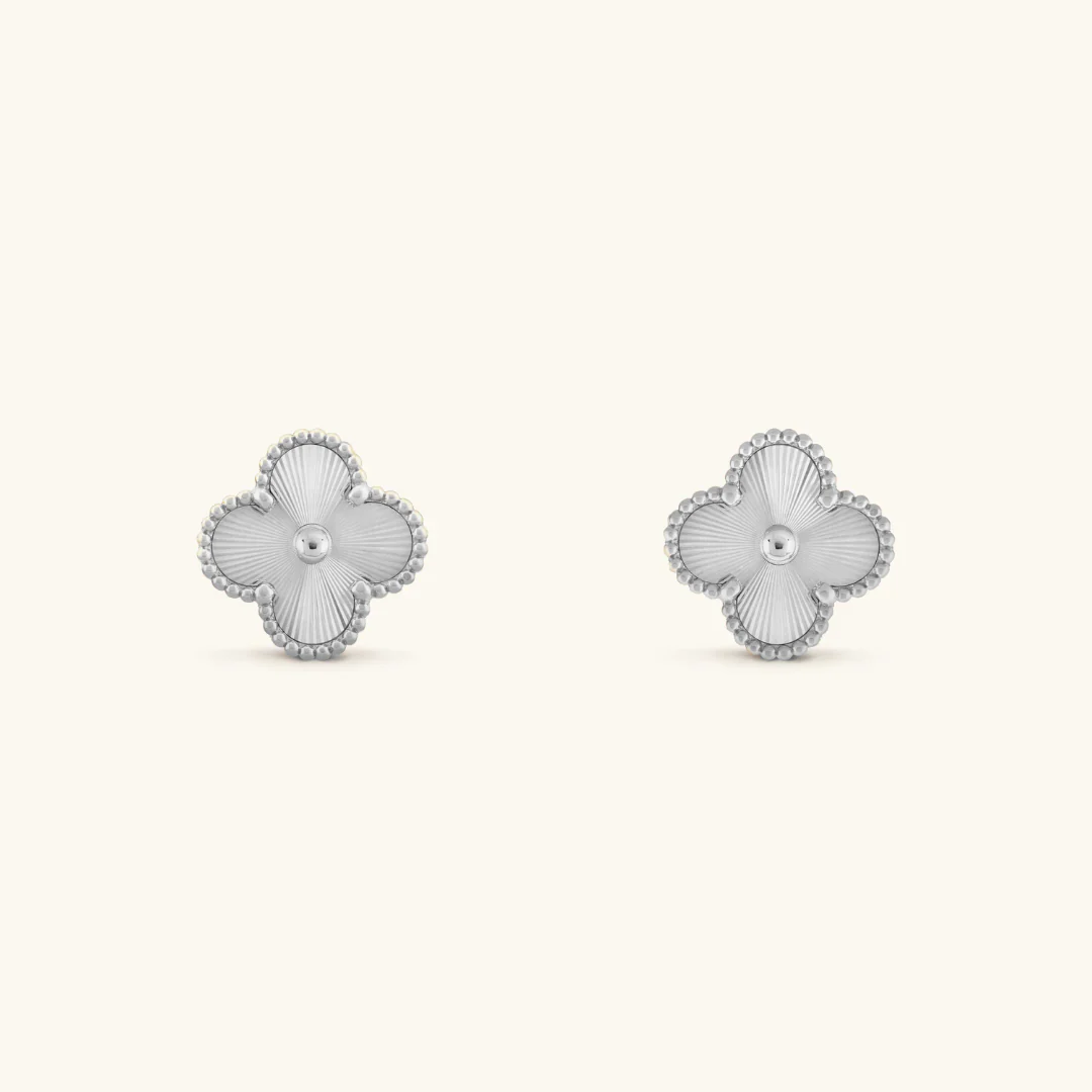 CLOVER | GOLD EARRINGS - Image 5