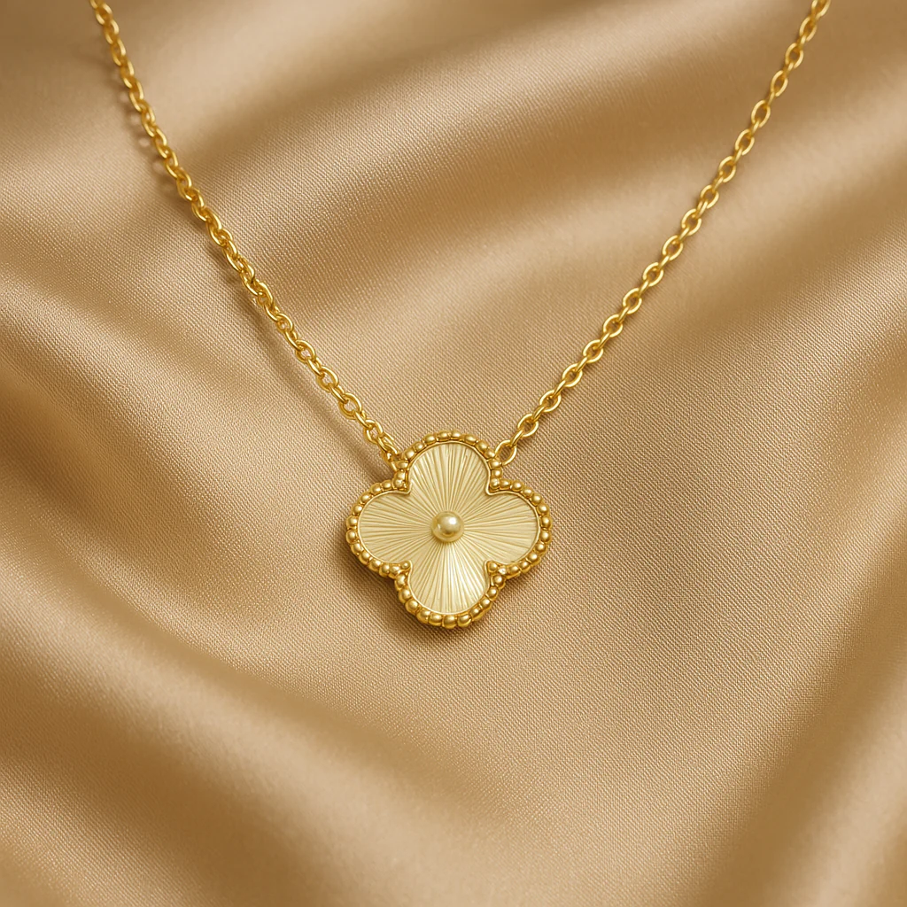 CLOVER | GOLD NECKLACE - Image 2