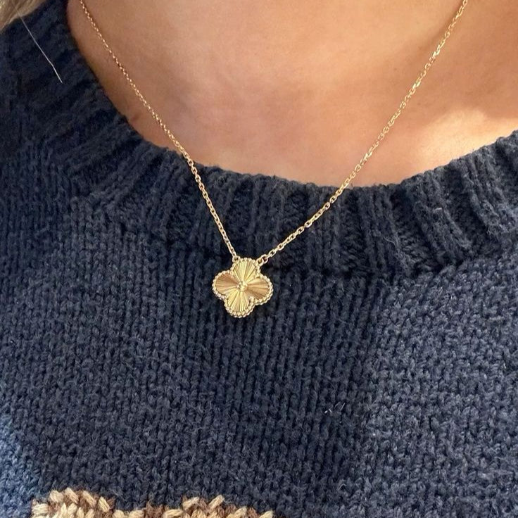 CLOVER | GOLD NECKLACE - Image 3