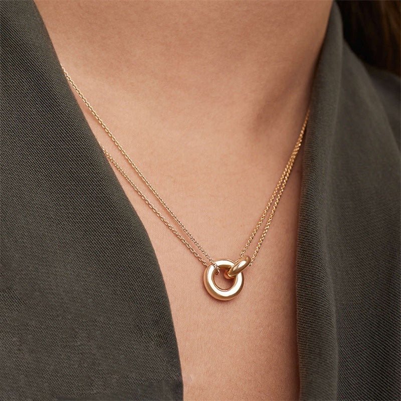Harper Gold Chain Necklace - Image 2