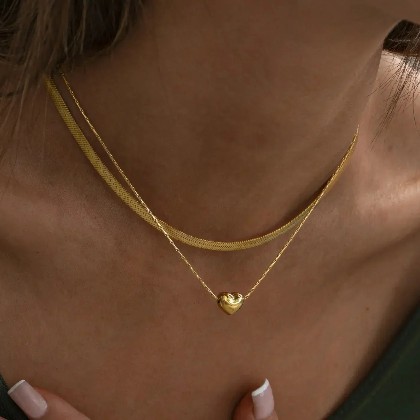 Jessica Gold Necklace - Image 2