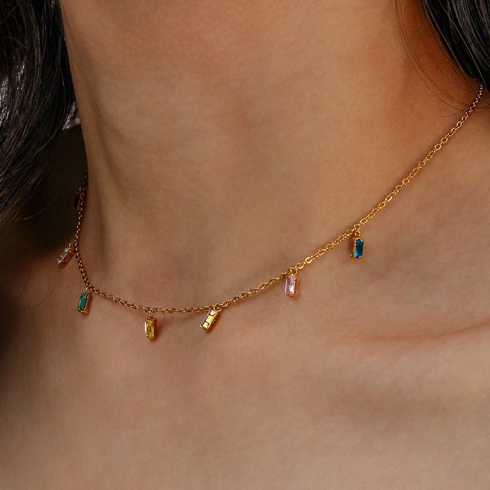 Josephine Gemstone Necklace - Image 2