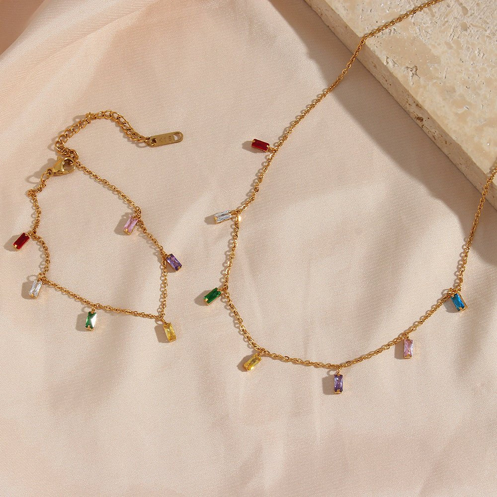 Josephine Gemstone Necklace - Image 4