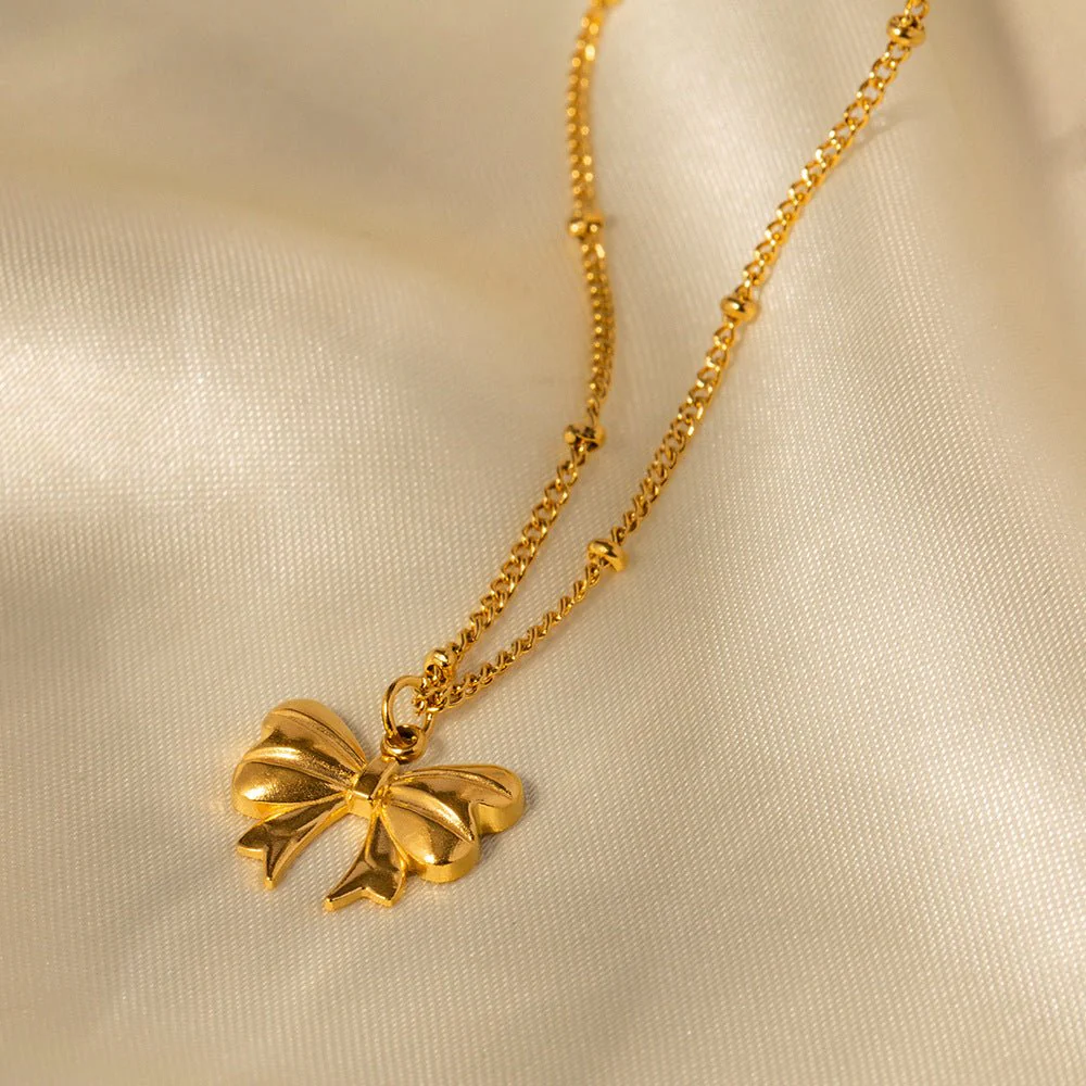 June Bow Necklace - Image 5