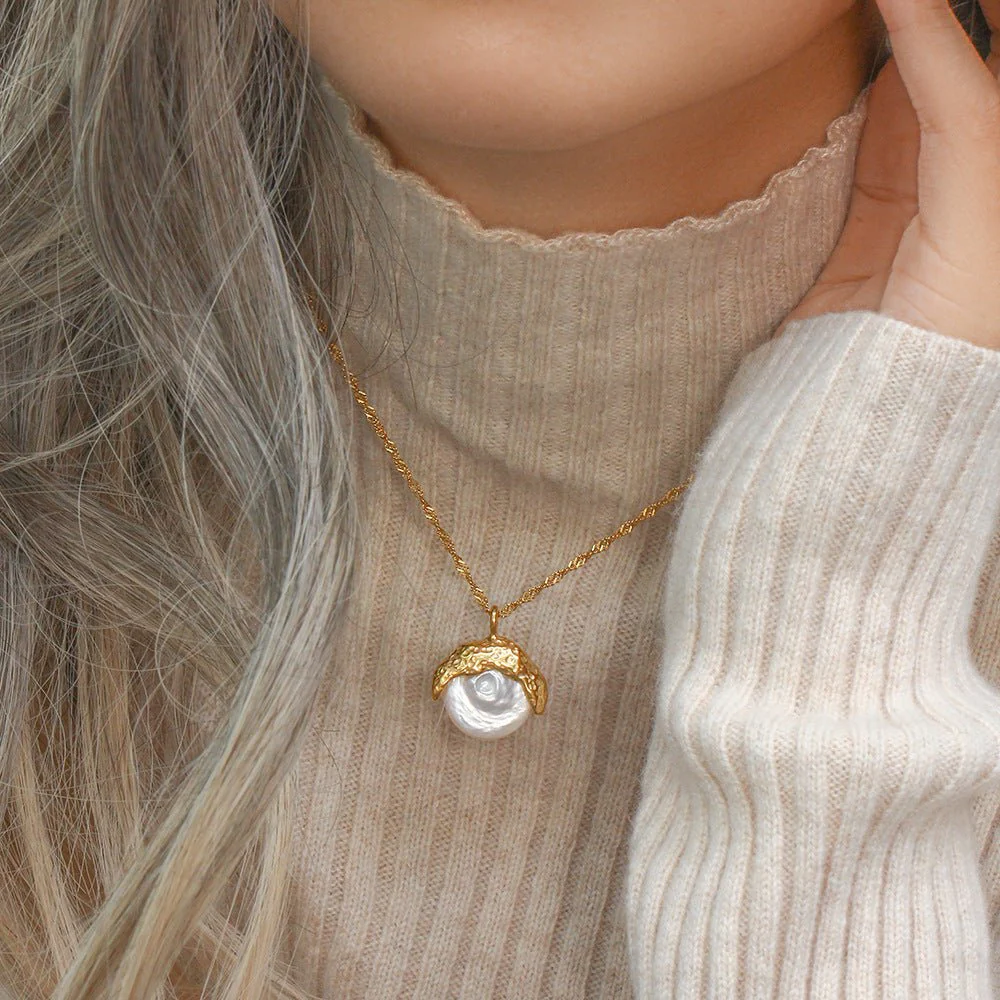 Kimberly Pearl Necklace - Image 2