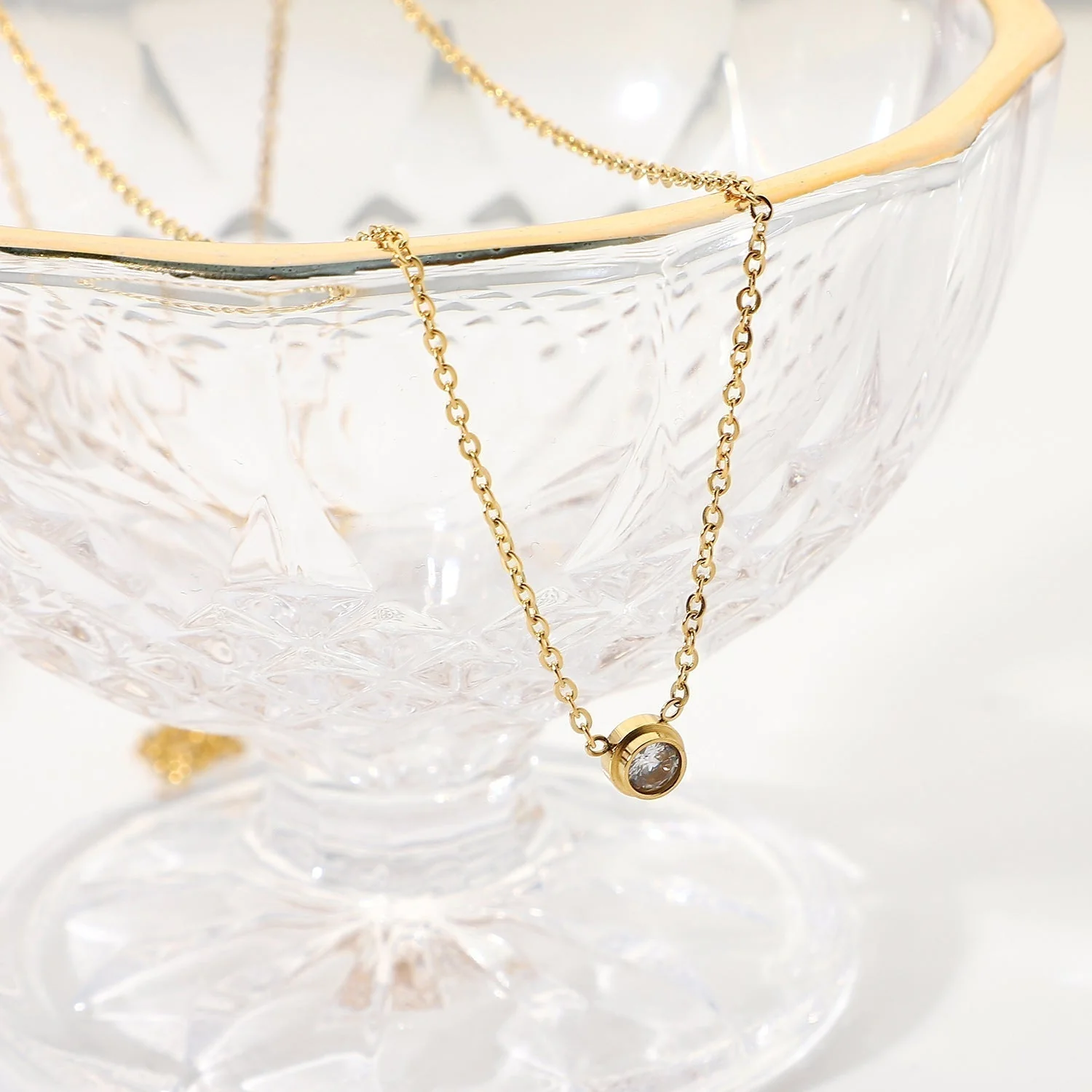 Kira Gold Necklace - Image 5