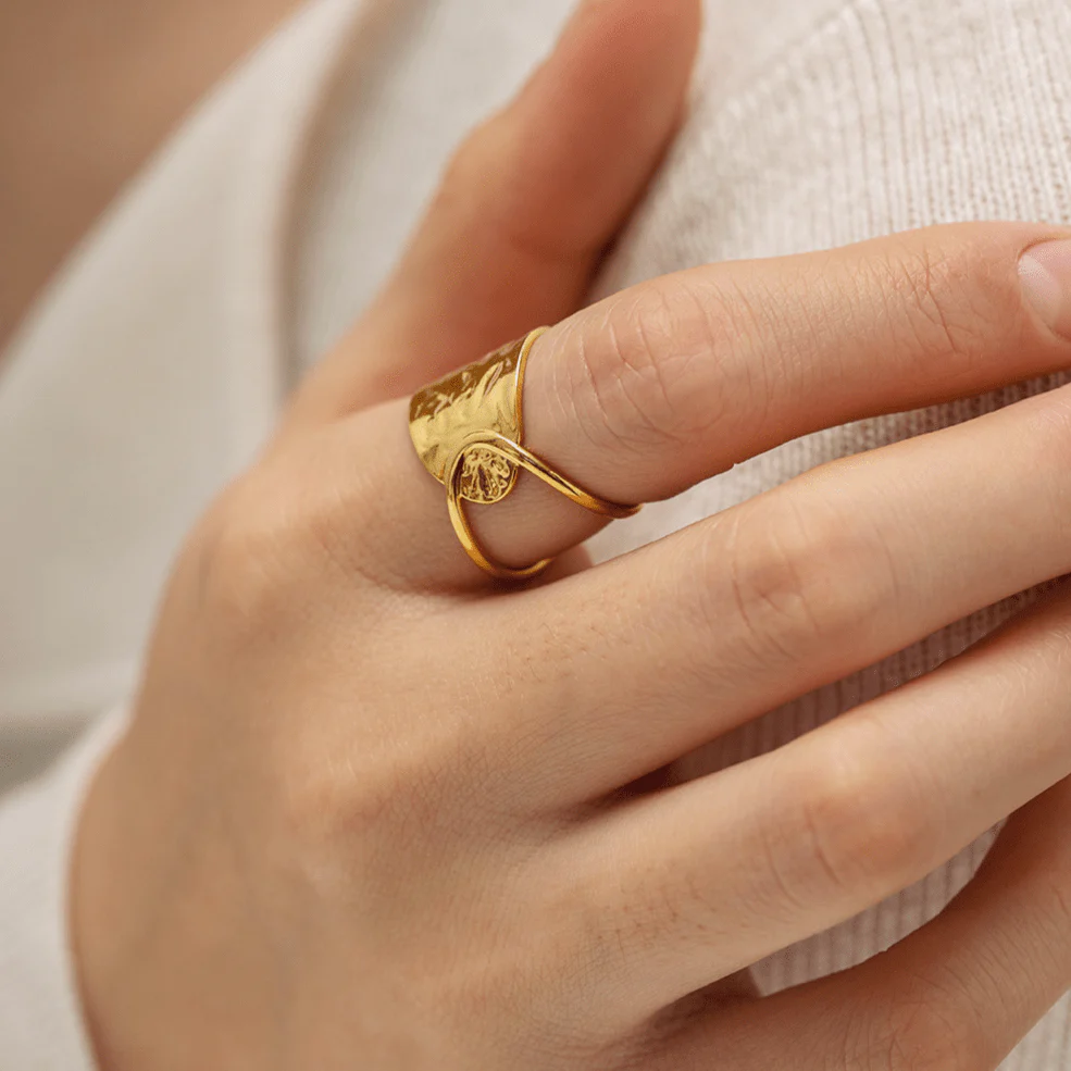 Mabel Gold Ring - Image 2