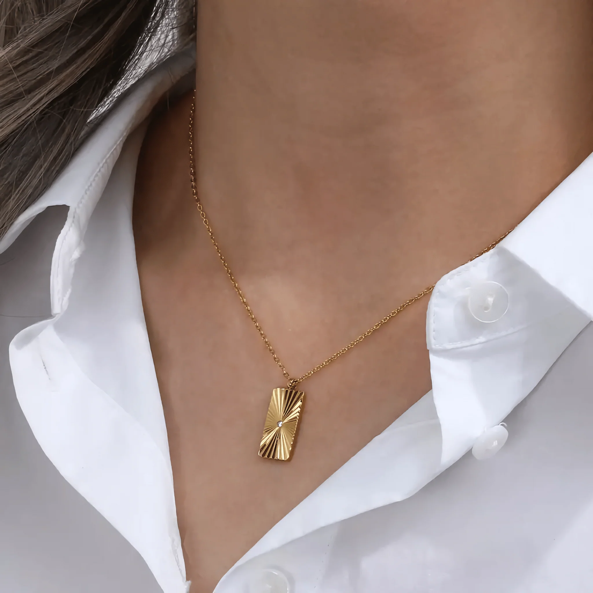 Madison Gold Necklace - Image 5