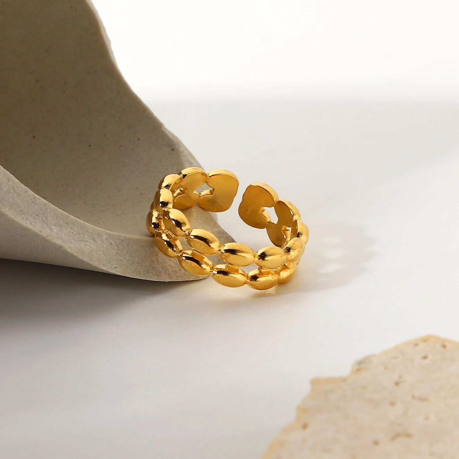 Maggie Gold Ring - Image 3