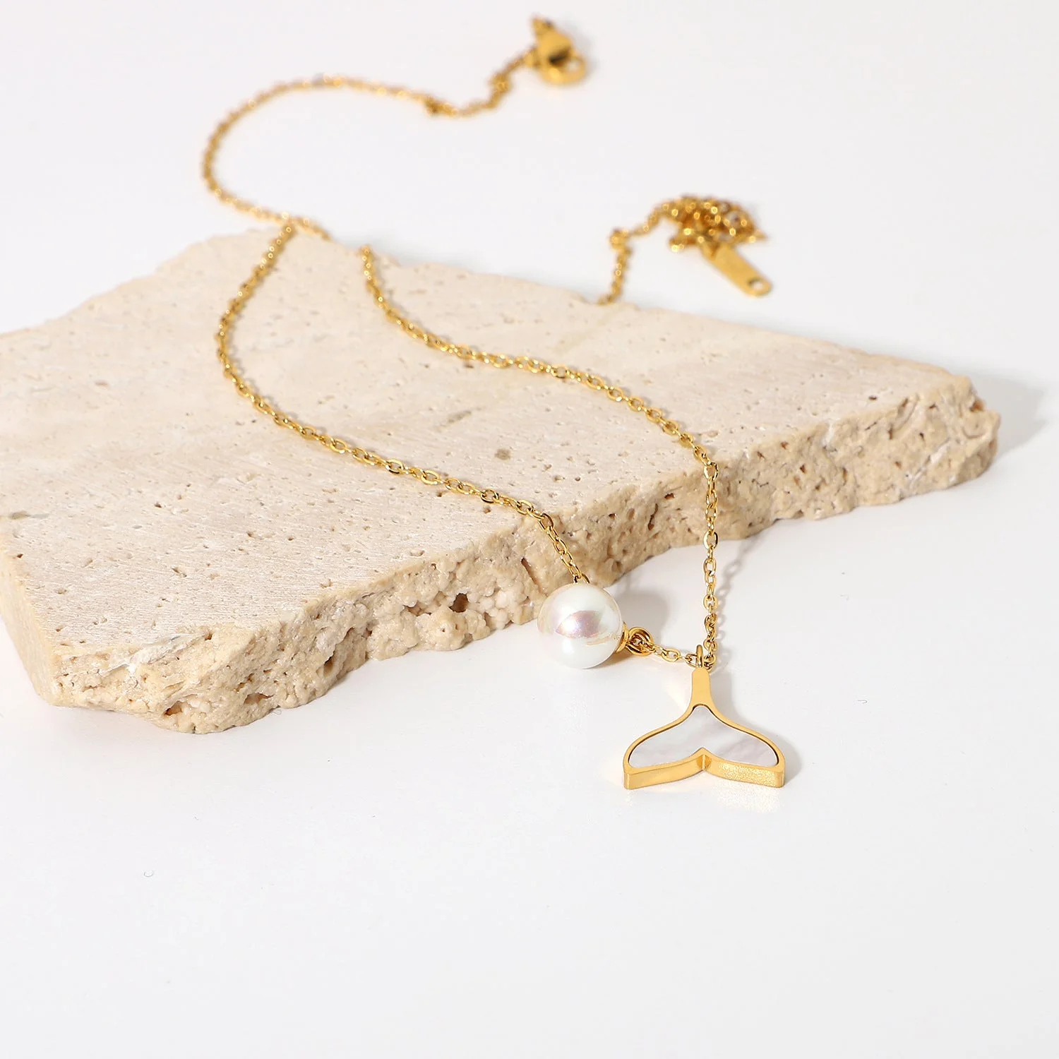 Mermaid Freshwater Pearl Necklace - Image 3
