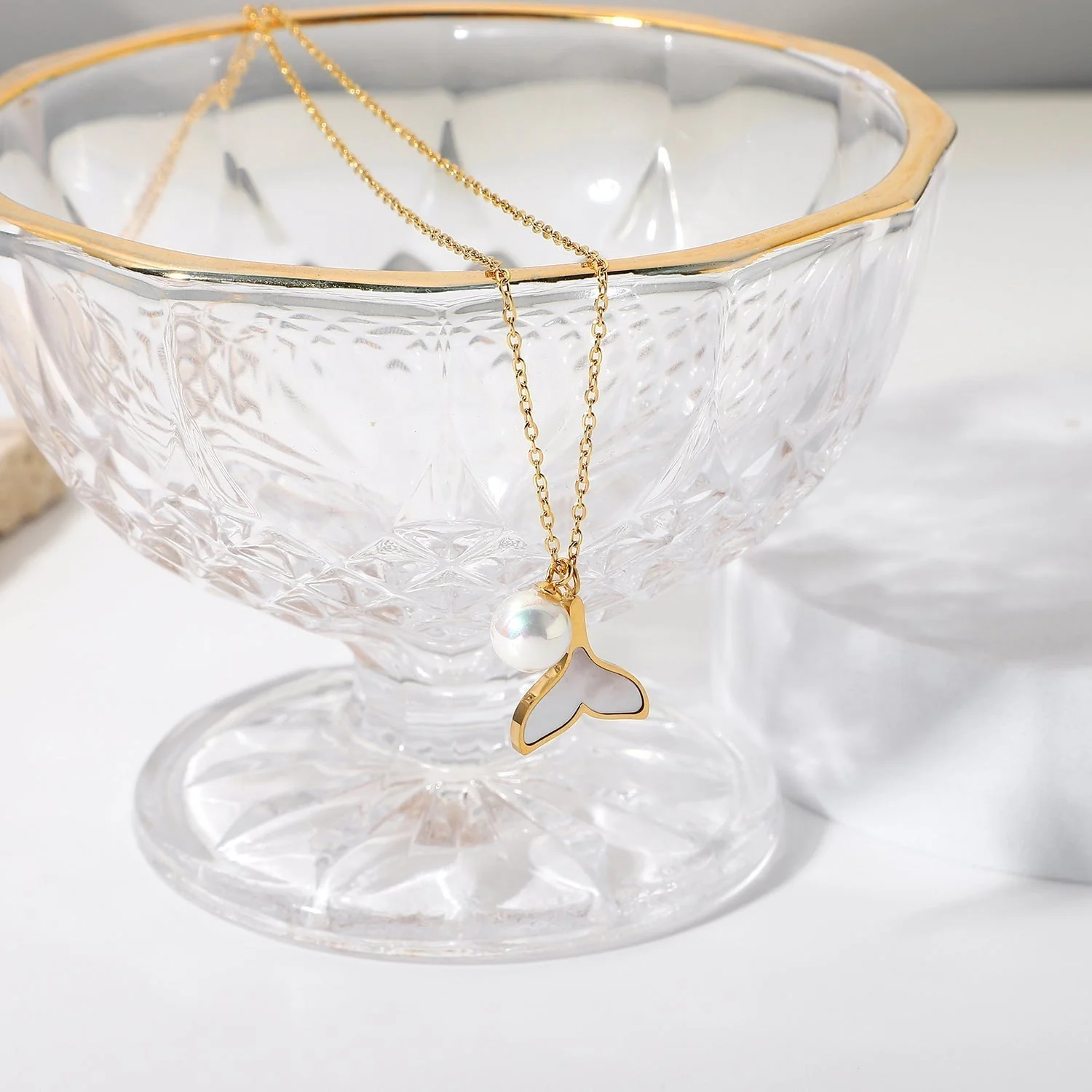 Mermaid Freshwater Pearl Necklace - Image 4