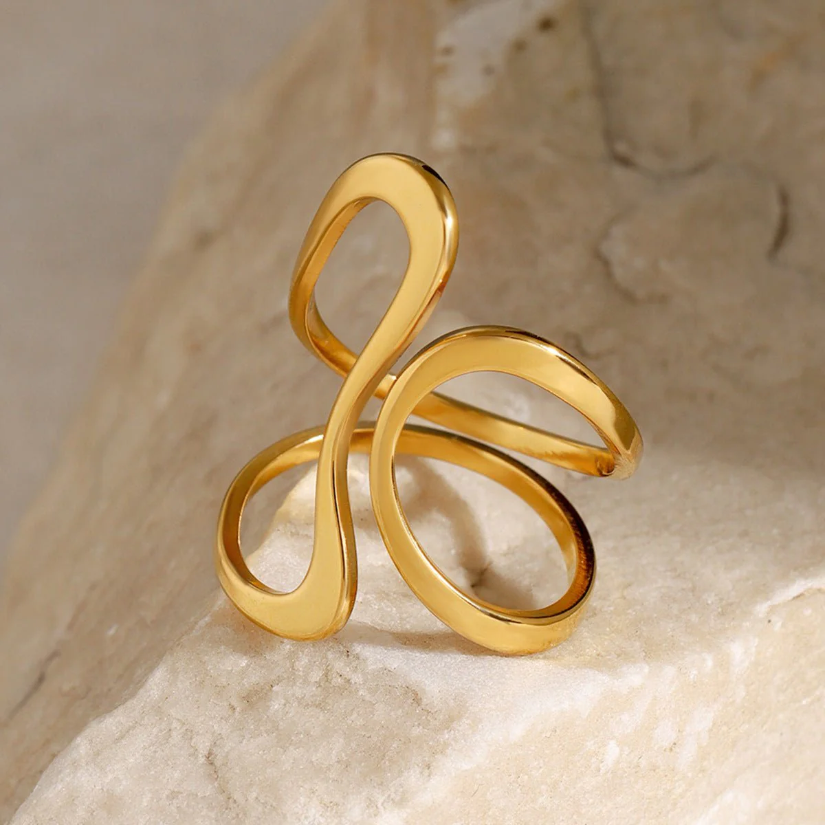 Mosaic Gold Ring - Image 3