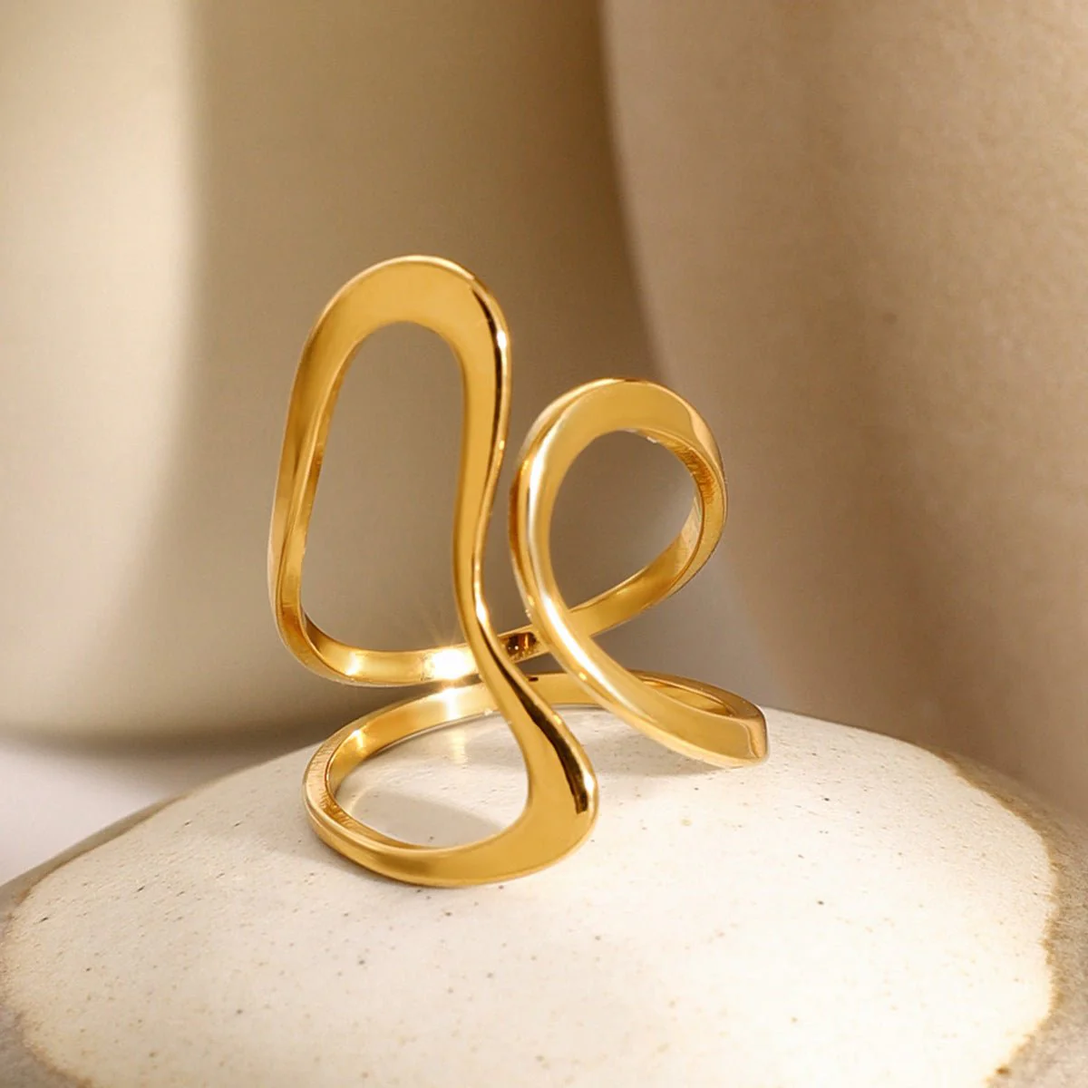 Mosaic Gold Ring - Image 4