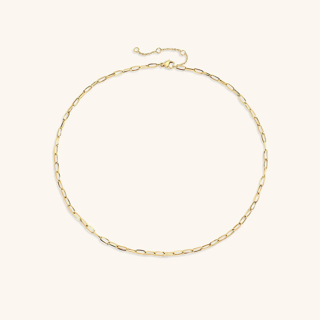 Nadia Paperclip Chain Necklace - Image 5