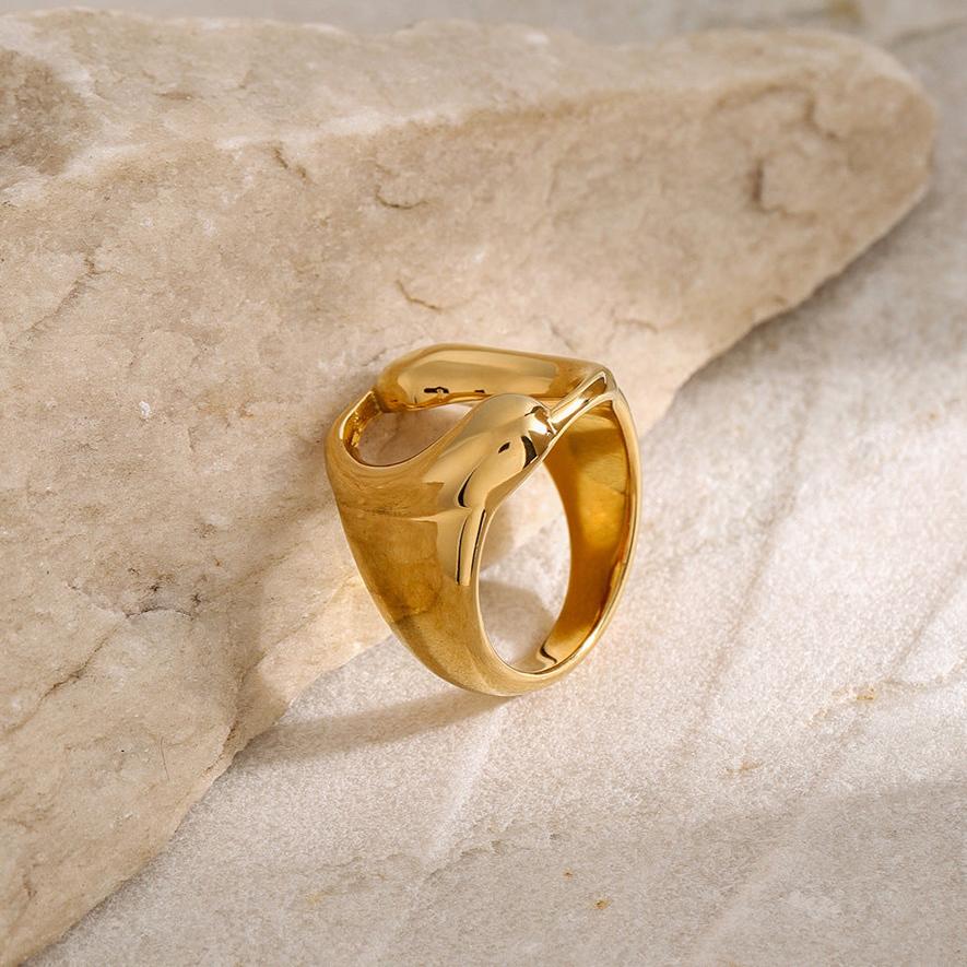 Paige Gold Ring - Image 7
