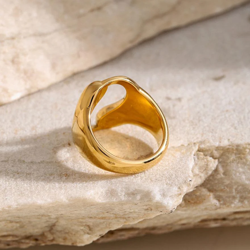 Paige Gold Ring - Image 8
