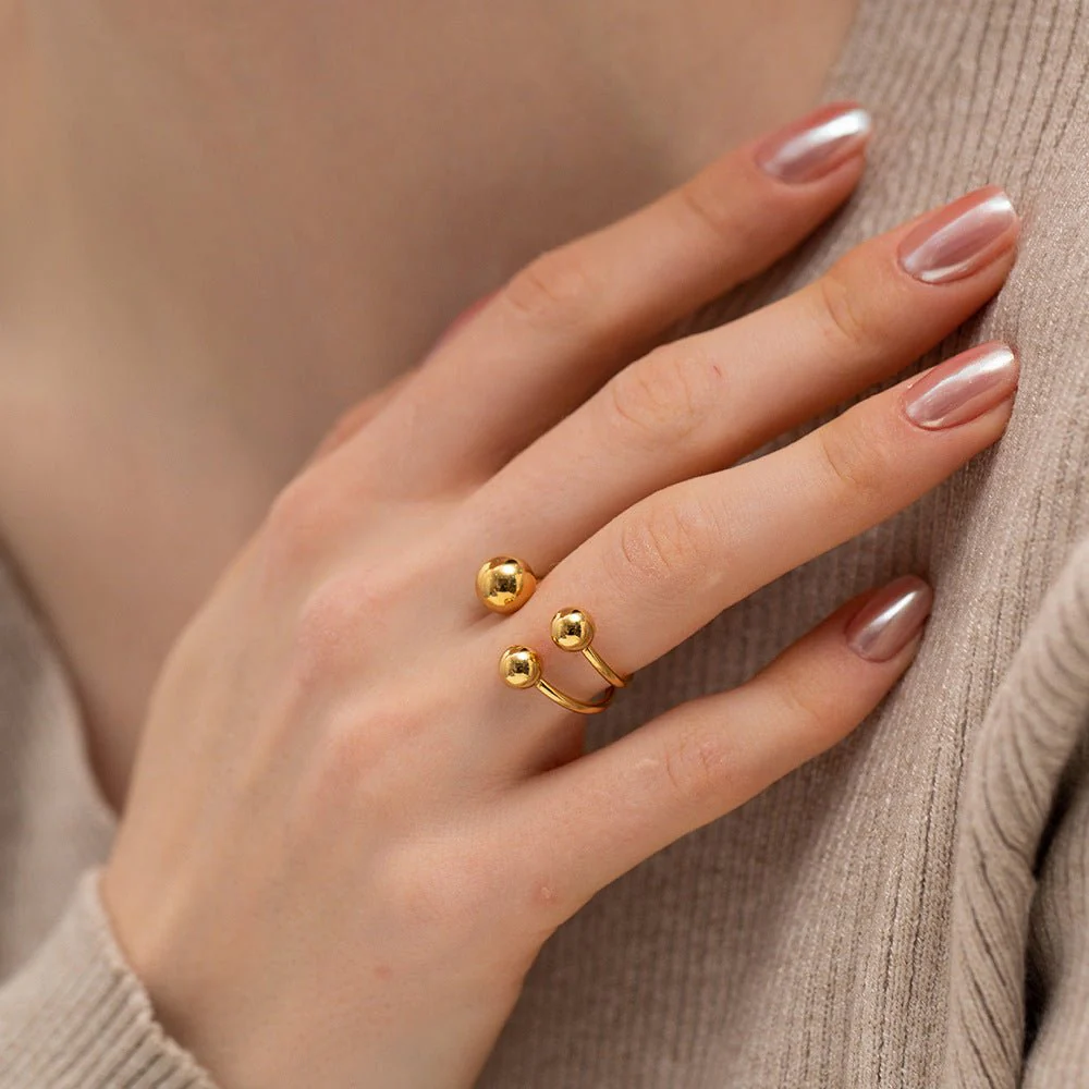 Pluto's Orbit Gold Ring - Image 3