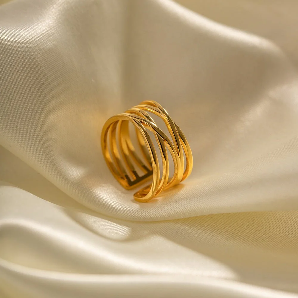 River Gold Ring - Image 4