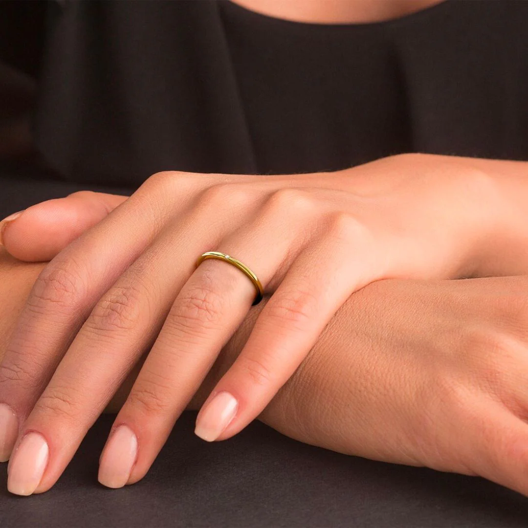Sage Gold Ring - Image 2