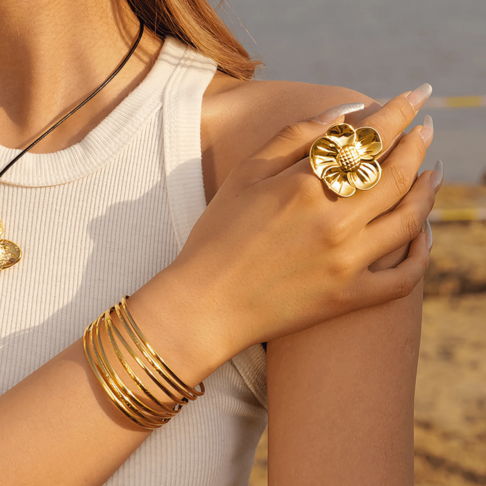 Saisore Gold Ring - Image 2