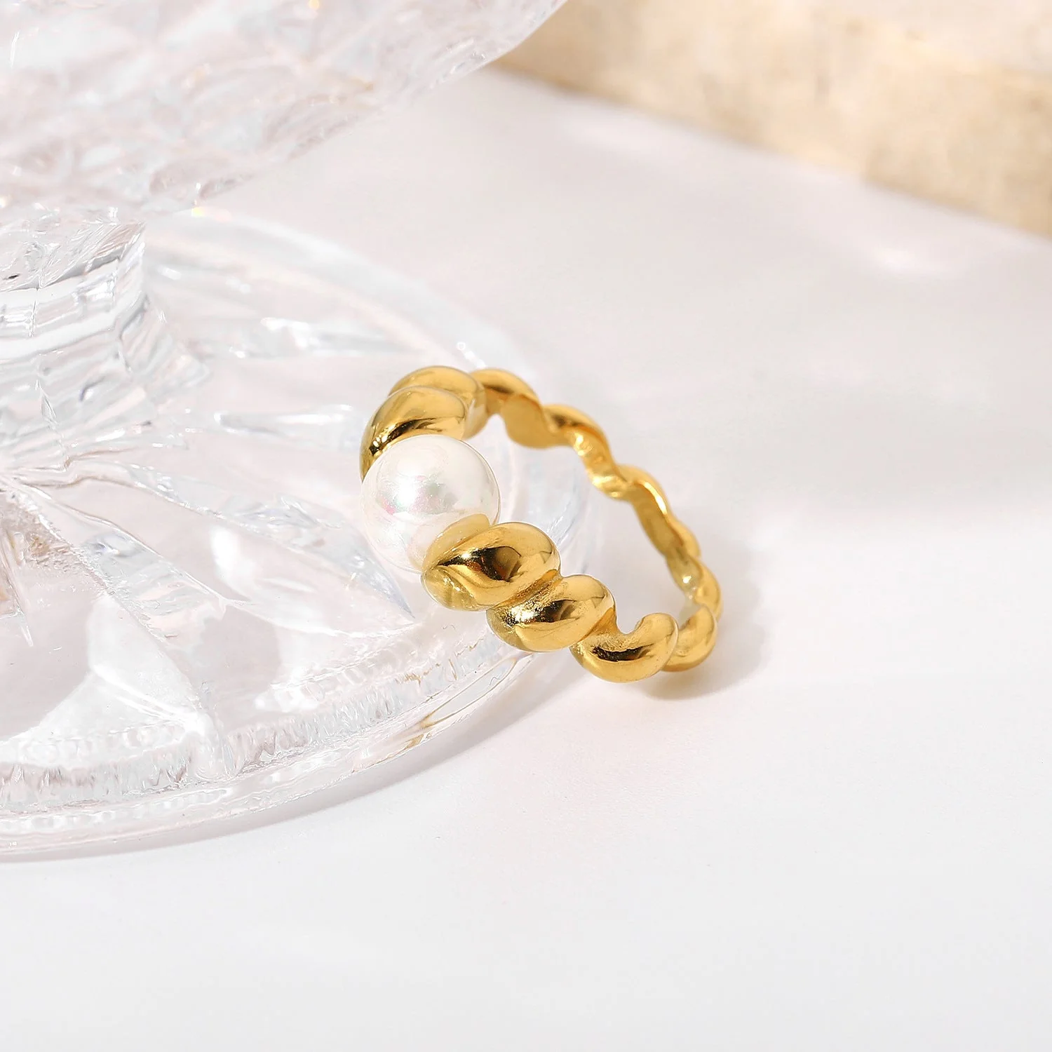 Scarlett Freshwater Pearl Ring - Image 6