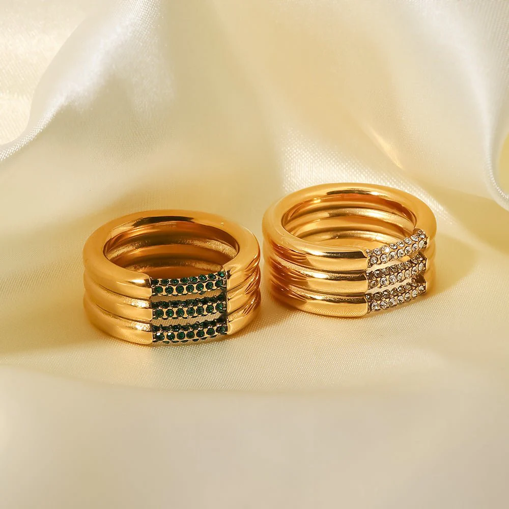 Serenity Diamond Gold Ring - Image 9